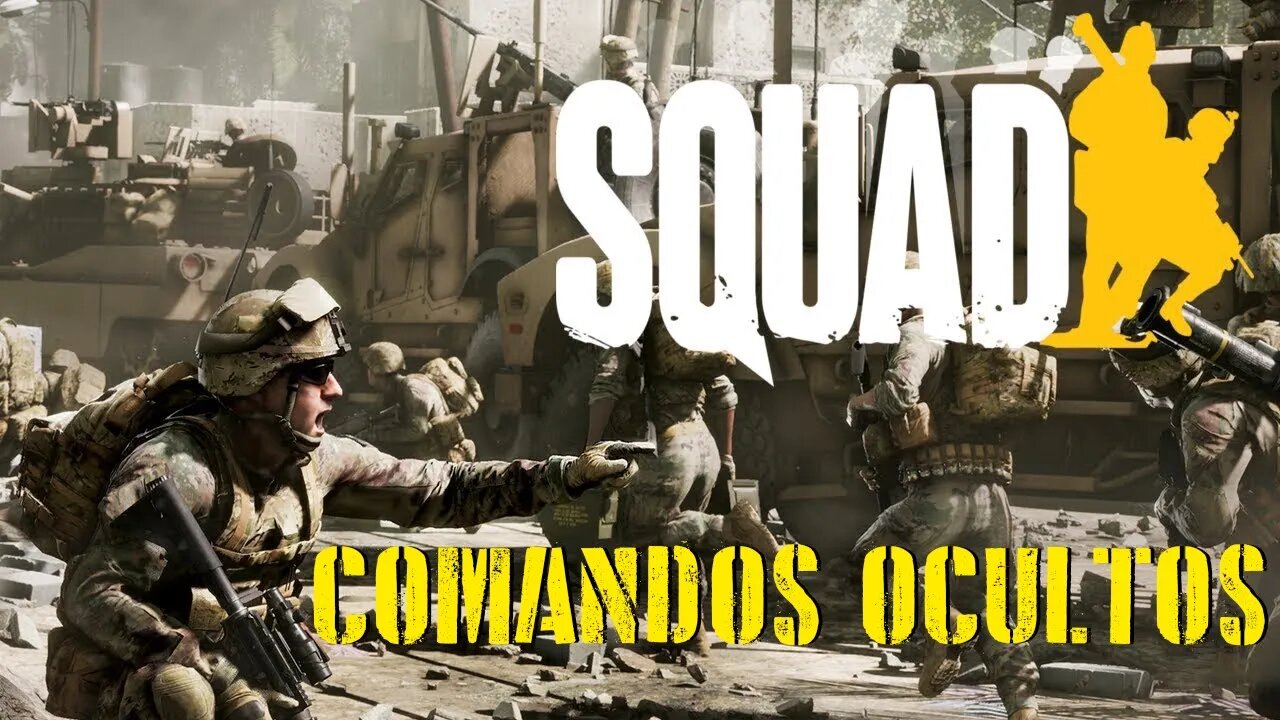 Comandos dentro do Squad offline/online PTBR