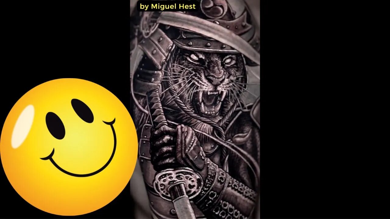 Stunning tattoo by Miguel Hest #shorts #tattoos #inked #youtubeshorts