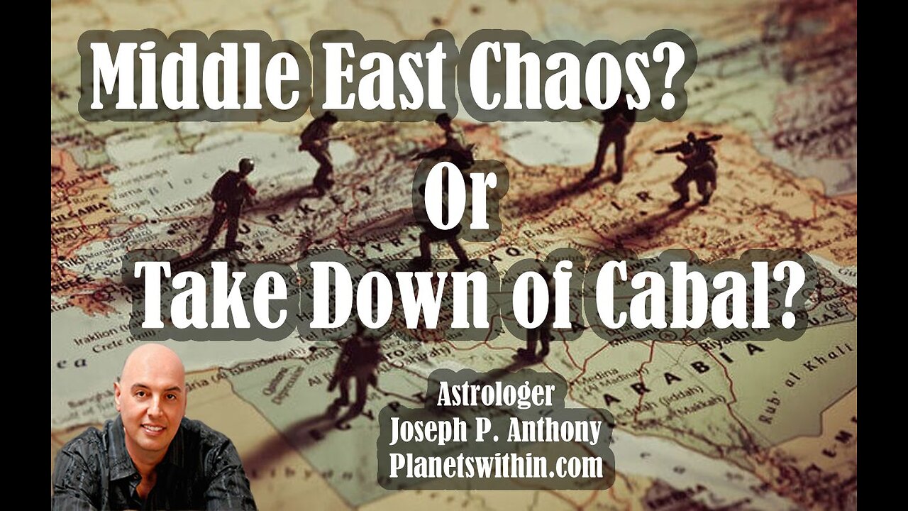 Middle East Chaos or Take Down of Cabal- 10/17/2023