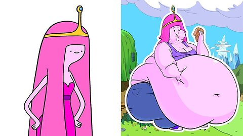 Adventure Time Characters As Fat