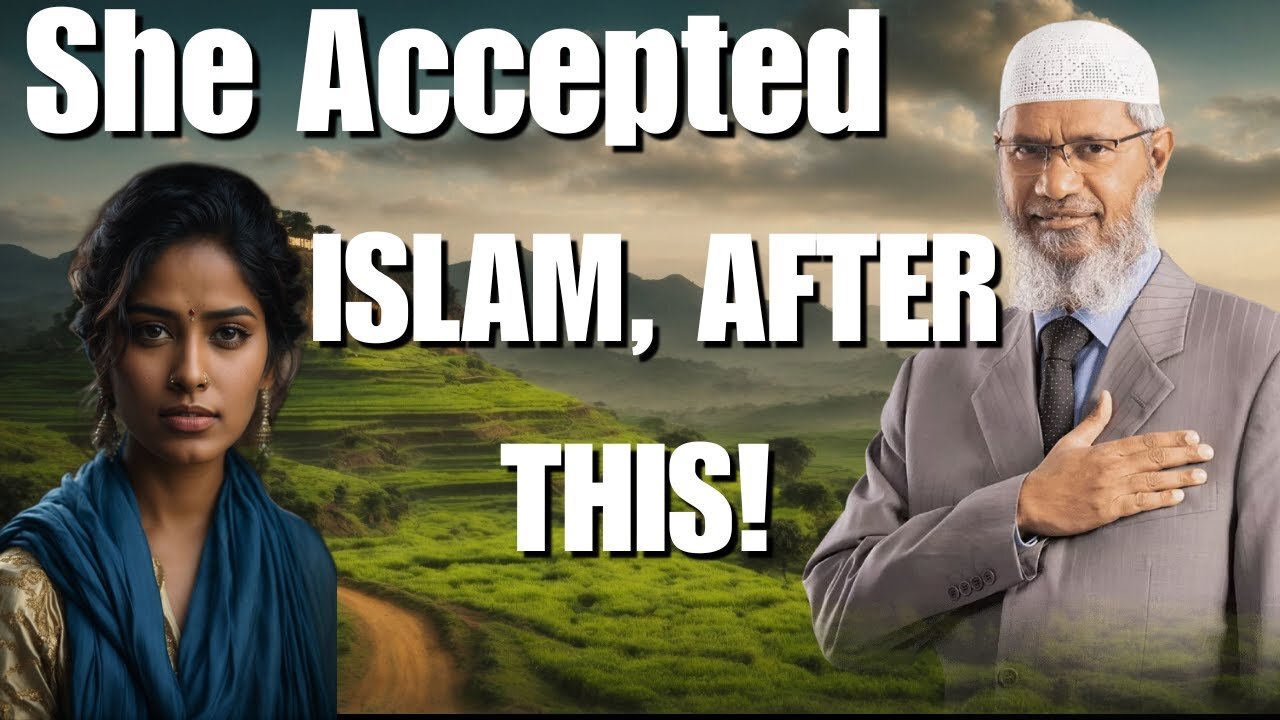 Indian lady accepts islam after finding answers from Dr Zakir Naik