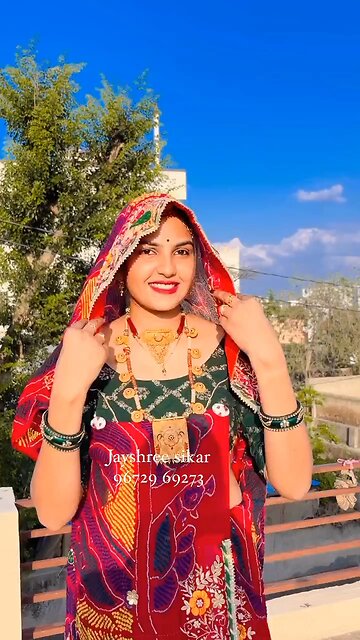 Indian girl in traditional