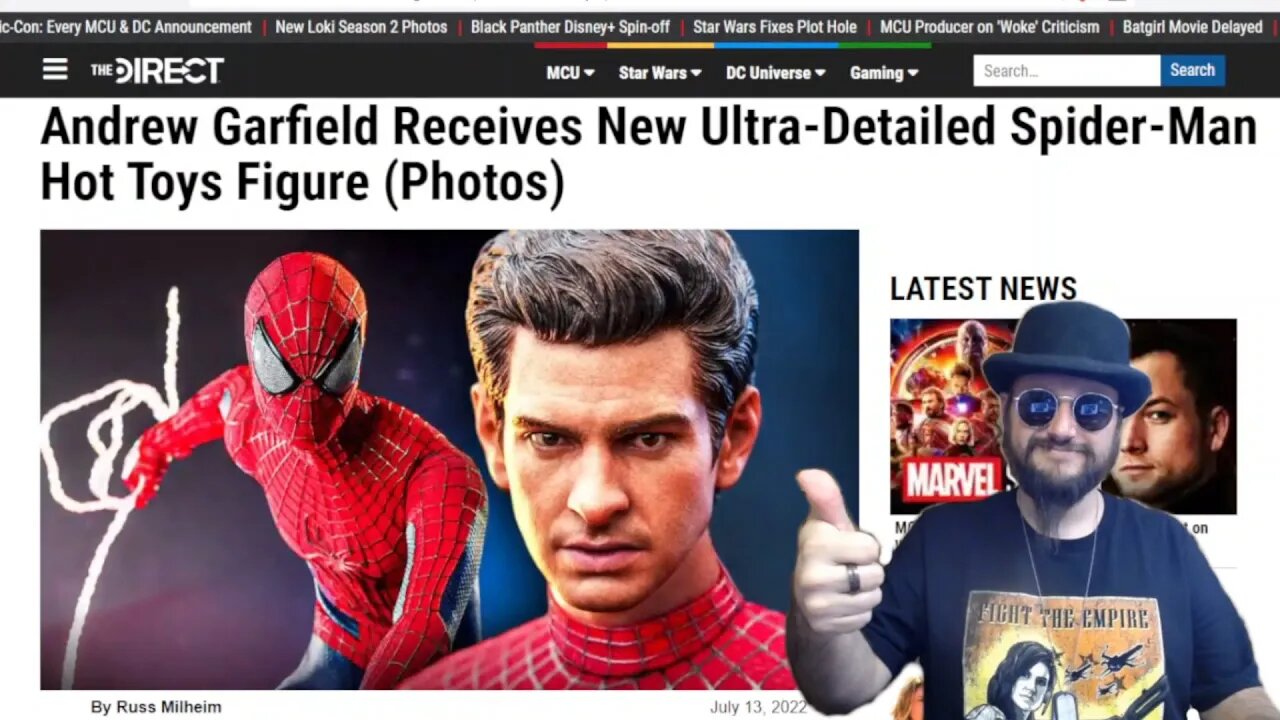 Amazing Spiderman Andrew Garfield Hot Toy Is Coming Soon! Look At These Details! | No Way Home