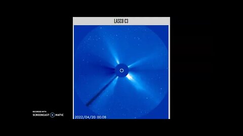 Space Weather Update April 20th 2022! CME Hitting Now!