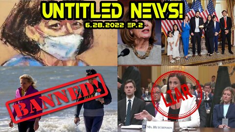 Jill/Ashley Biden Banned, J6 Witness Lied, Ghislaine Maxwell Gets 20yrs, Pelosi Responds