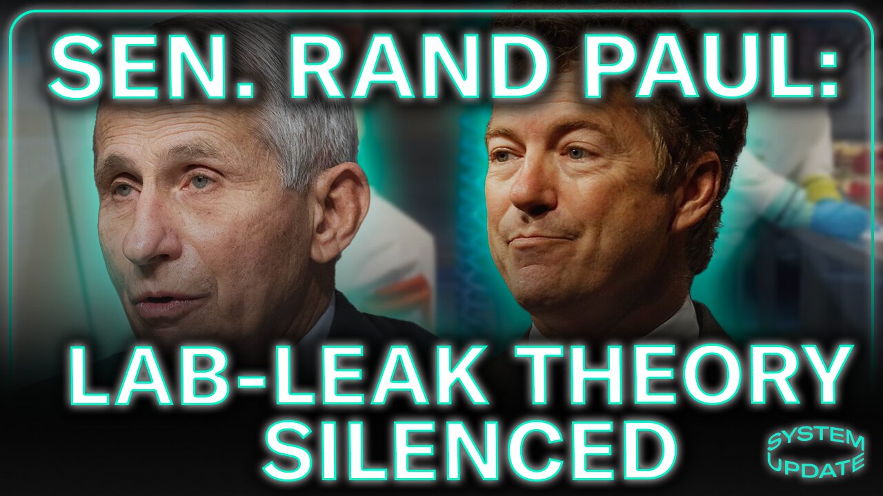 Senator Rand Paul on More Dr. Fauci COVID Cover-Ups and the U.S. Anti-Vax Disinfo Campaign Abroad