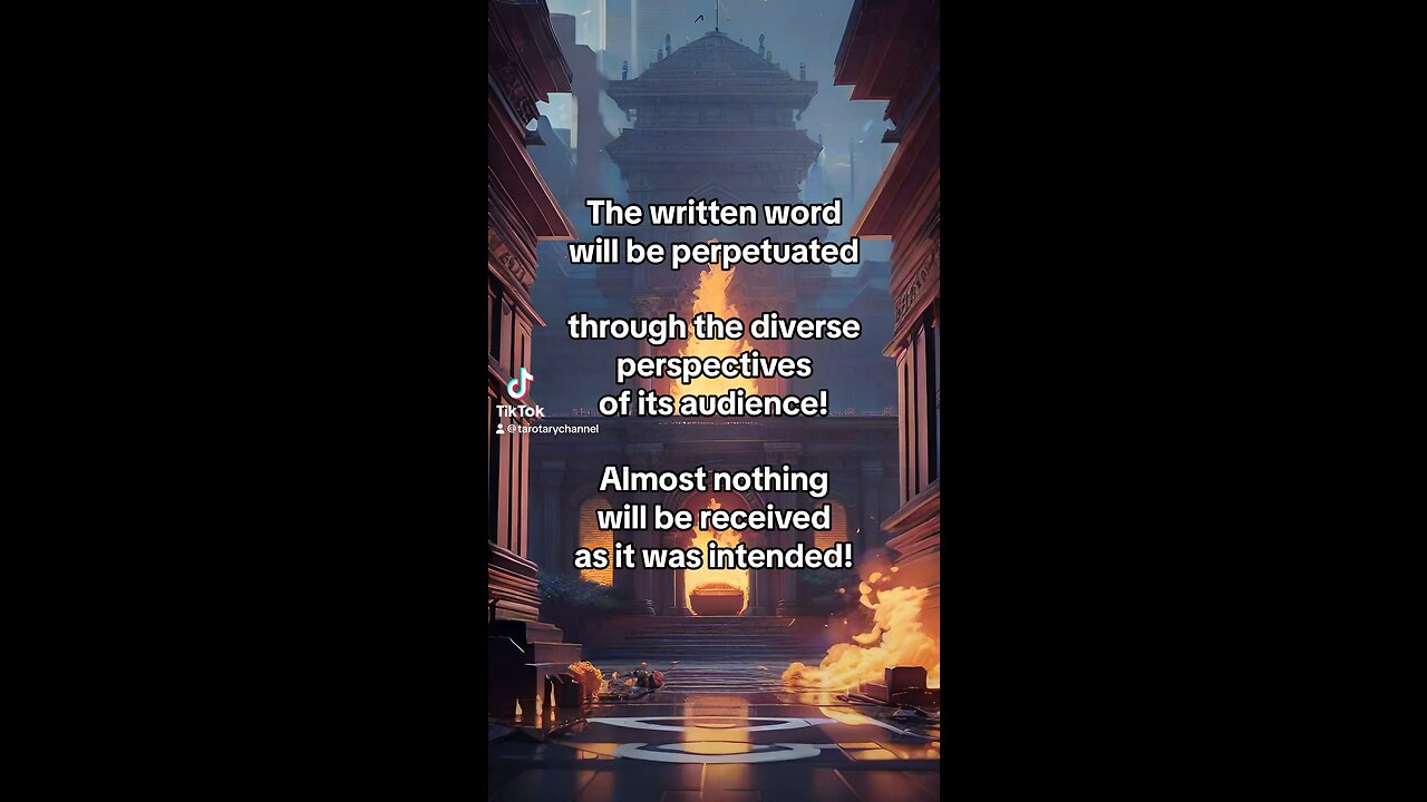 Your perception is only your reality! #perception #writtenword #tarotary #tarotinsights
