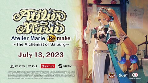 Atelier Marie Remake: The Alchemist of Salburg Sneak Preview Trailer