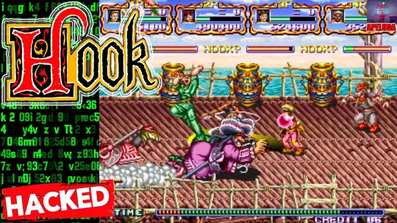 HOOK (ARCADE) [HACKED GAMEPLAY PLAYTHROUGH LONGPLAY]