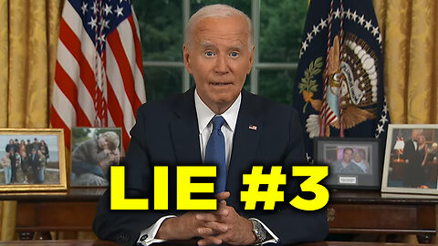 Biden Address Was Full of Lies