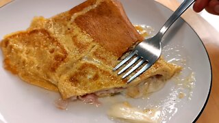 Cheesy & delicious breakfast omelet recipe