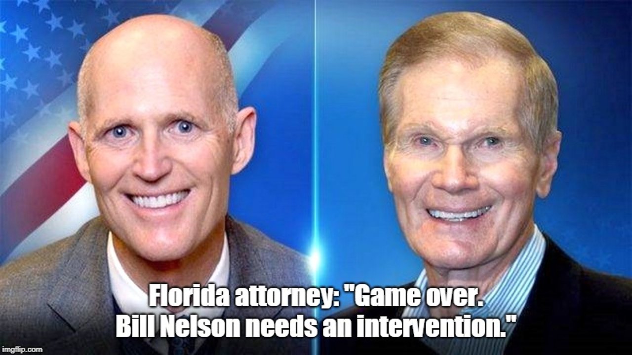 GOP attorney: Bill Nelson needs an intervention. He's done.