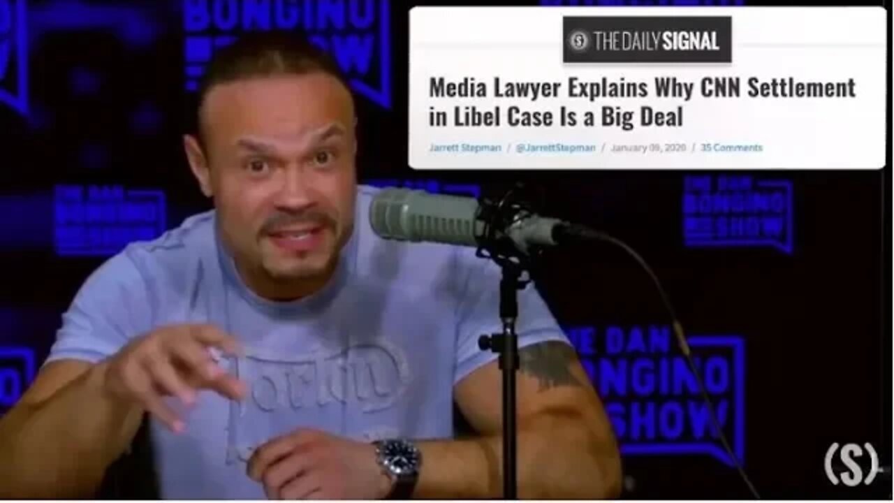 The Dan Bongino Show Cites Daily Signal Article on CNN-Sandmann Lawsuit