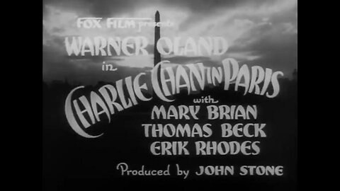 Charlie Chan in Paris (1935) starring Warner Oland