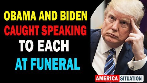 X22 Report - Obama and Biden Caught Speaking To Each At Funeral, It's Time To Take It All Back