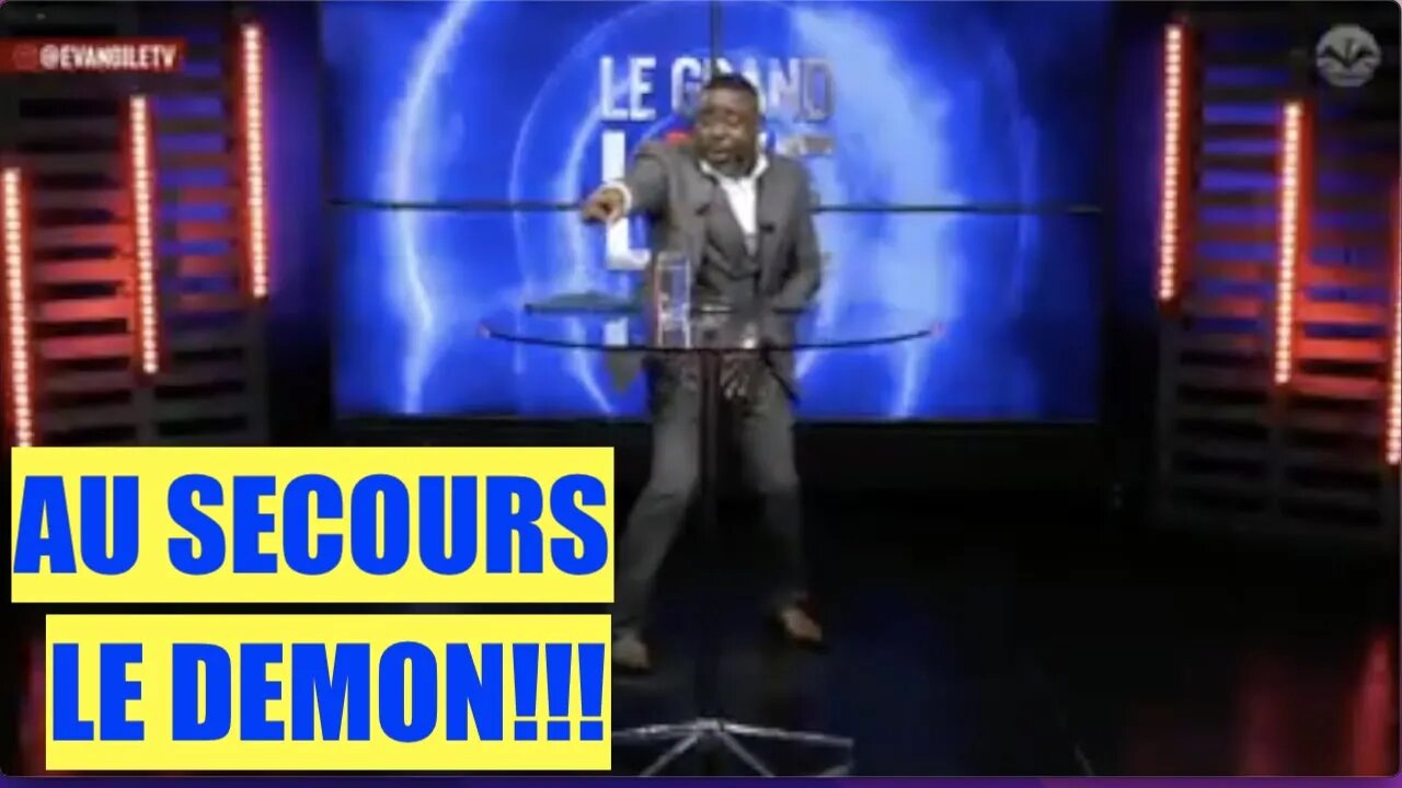 Le pasteur-vampire et escroc ALAIN PATRICK TSENGUE attaqué par son démon-guide en plein "culte"?!?