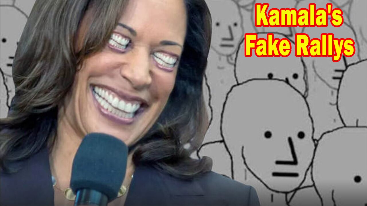 Salty Cracker: Kamala's Fake Rallys ReeEEeE Stream 08-11-24