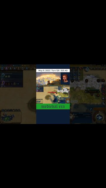 #oneturnadaychallenge #civ6 – Turn 129 - MOAAR PIRATES! #shorts
