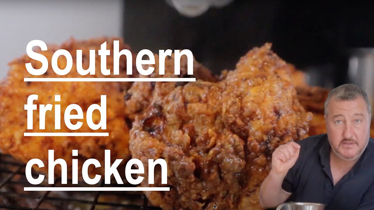 Southern fried chicken, just like KFC but better