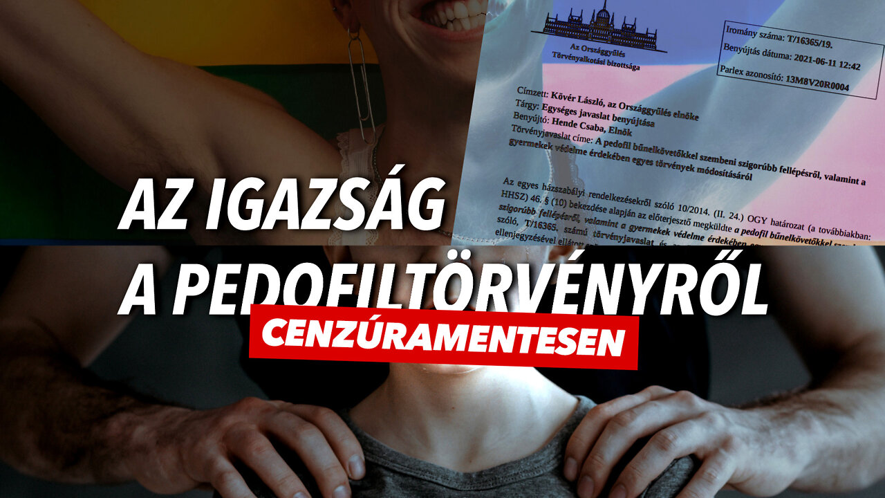 Az igazság a pedofiltörvényről - 2. rész