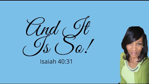 A WORD FROM THE LORD!