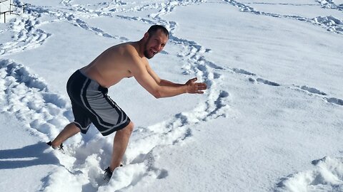 Snow Swimming! New Years With The Pain Rankers