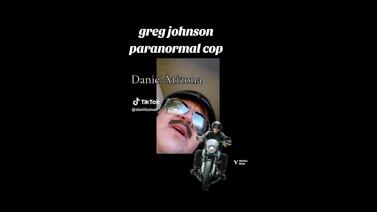 Greg Johnson paranormal cop out