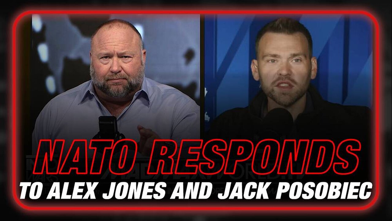 BREAKING: NATO Responds To Alex Jones and Jack Posobiec