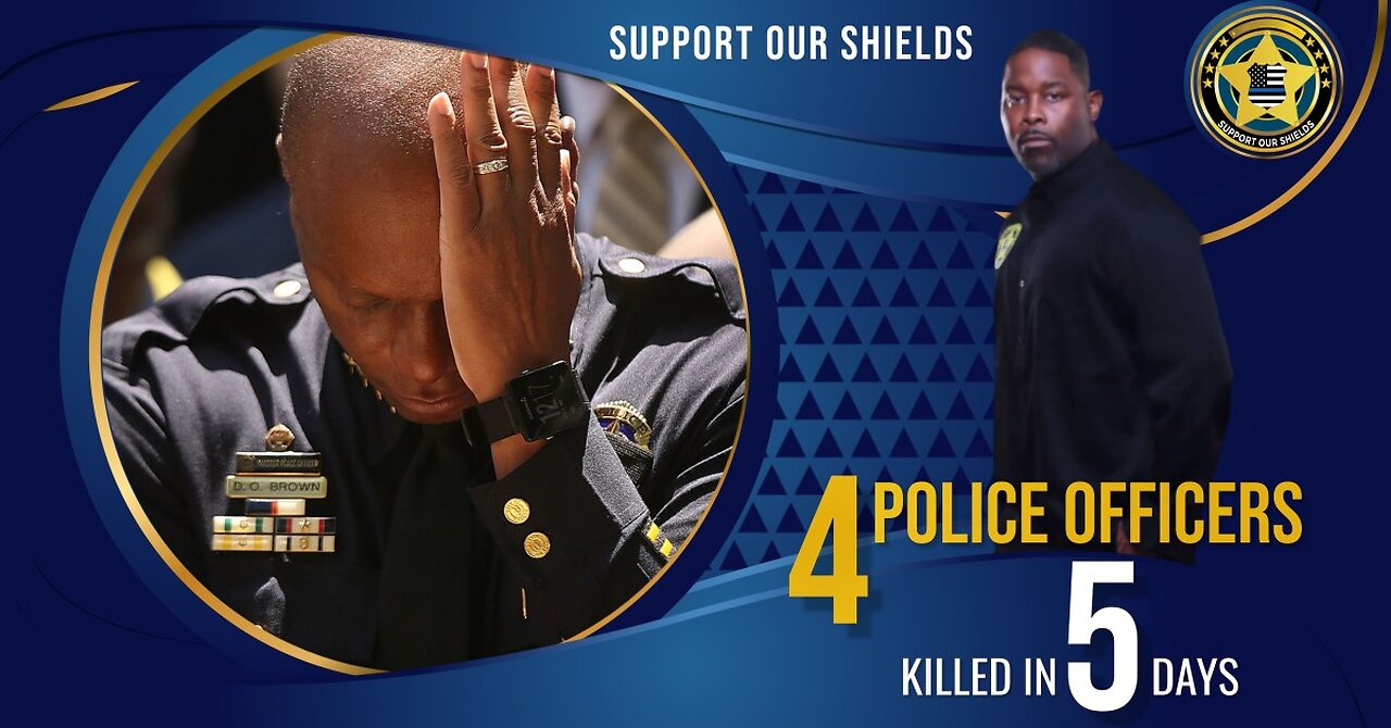 4 Police Officers Killed in 5 Days