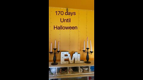 Todays Halloween Countdown 170 days