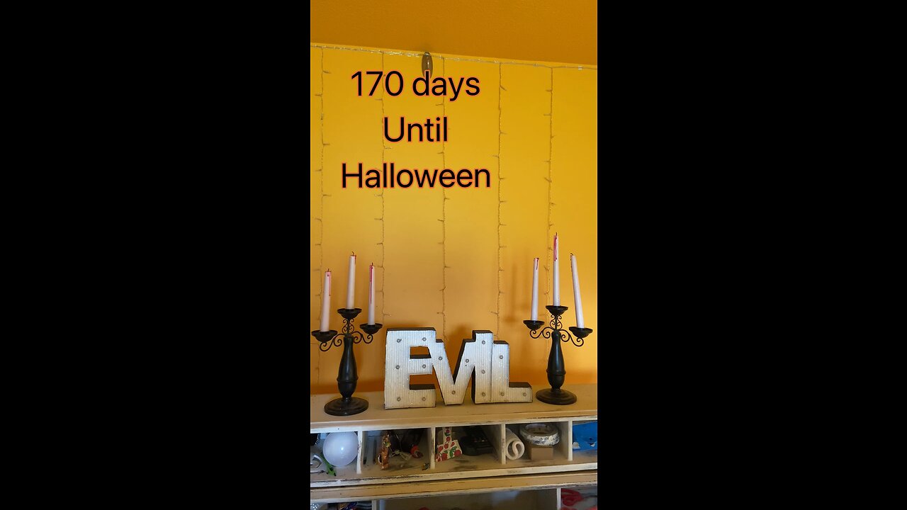 Todays Halloween Countdown 170 days