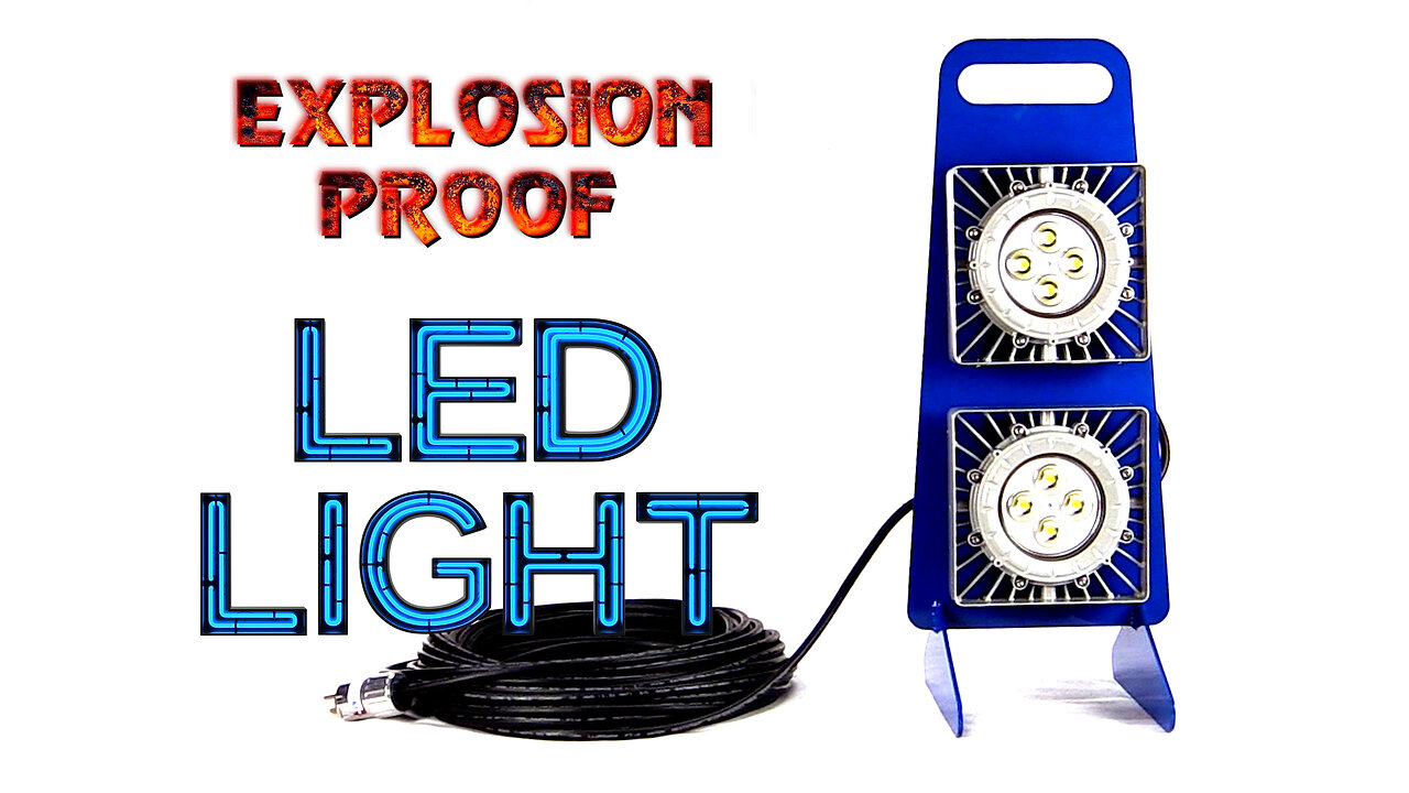 Explosion Proof Portable LED Light for Oil Drilling Rigs