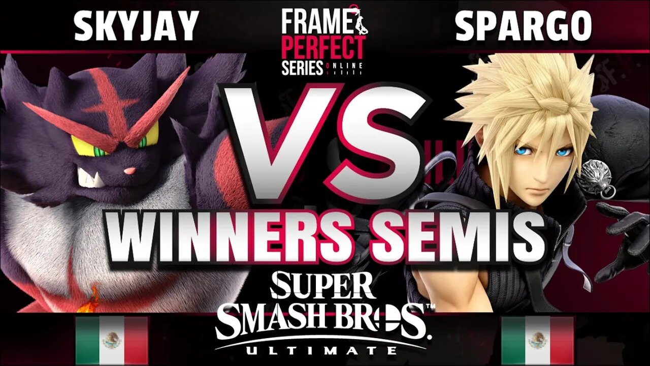 FPS6 Online - SF | Skyjay (Incineroar) vs. Sparg0 (Cloud) - Smash Ultimate Winners Semifinal