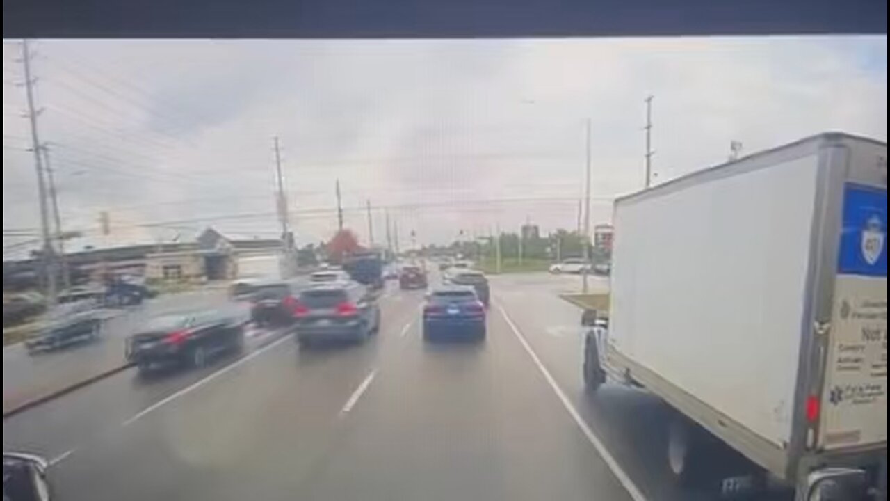 Cutting Off Truck Drivers In Vaughan Ontario