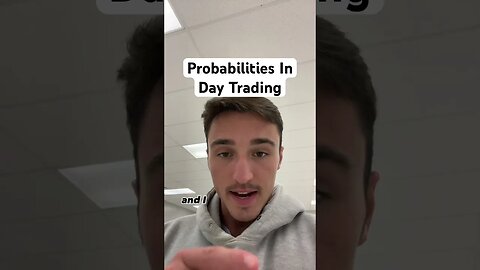 You Must Understand Probabilities In Day Trading #daytrading #forextrading #futurestrading