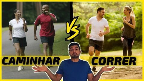 🚶Qual é Melhor Caminhada ou Corrida?🏃 Devo Correr ou Caminhar?⚠️Caminhada e Corrida para iniciantes