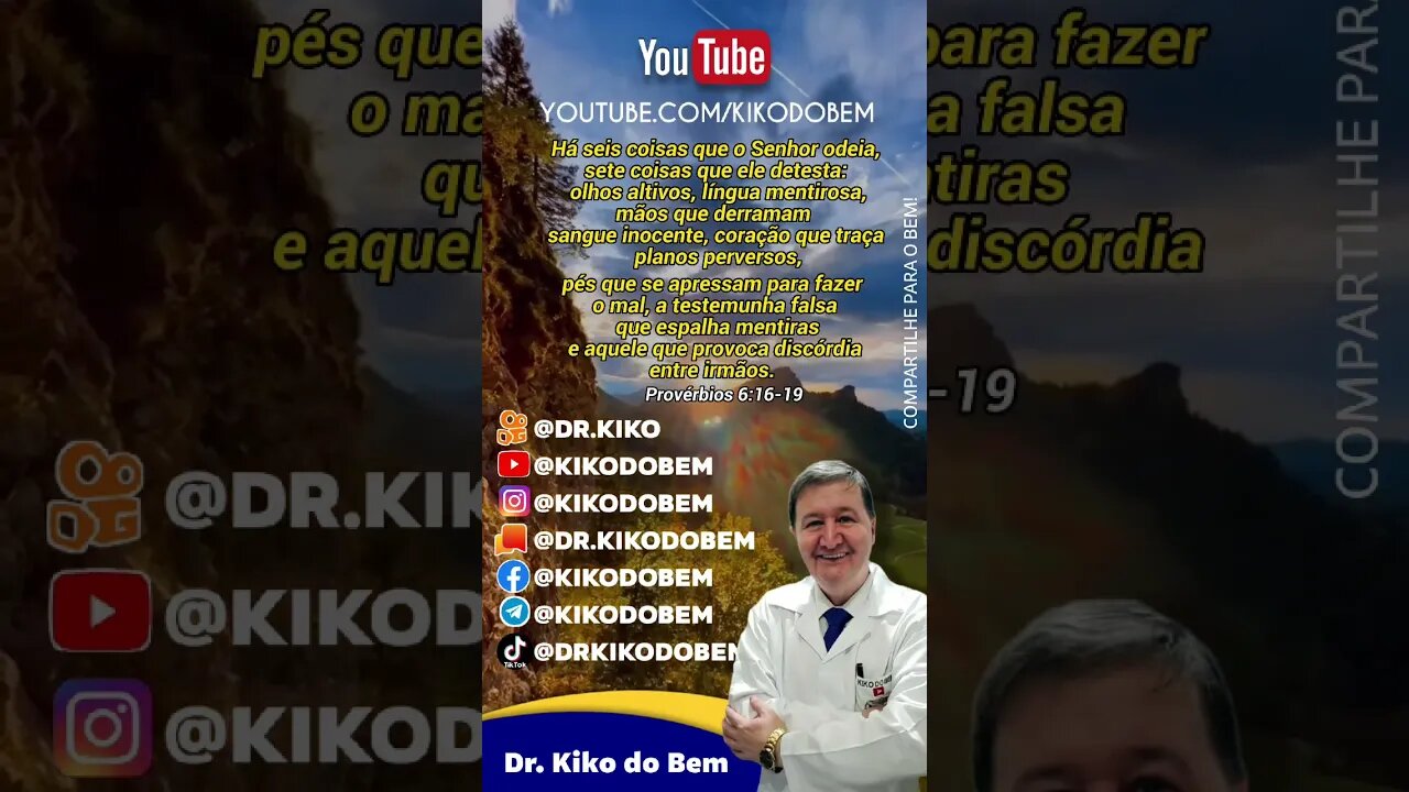 Provérbios 6:16 da Bíblia Sagrada