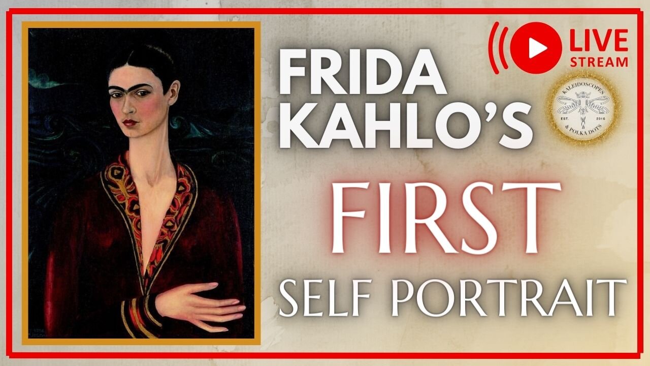 Frida Kahlo's First Self-Portrait - A Gift To Alejandro Gomez Arias, Her First Love