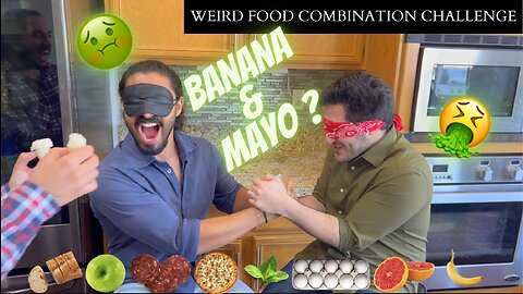 WEIRD FOOD COMBINATION CHALLENGE/TASTE TEST