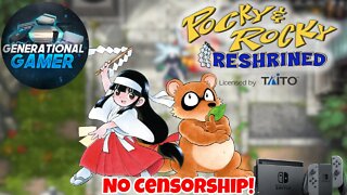 Pocky & Rocky: Reshrined for Nintendo Switch (Japanese Version)