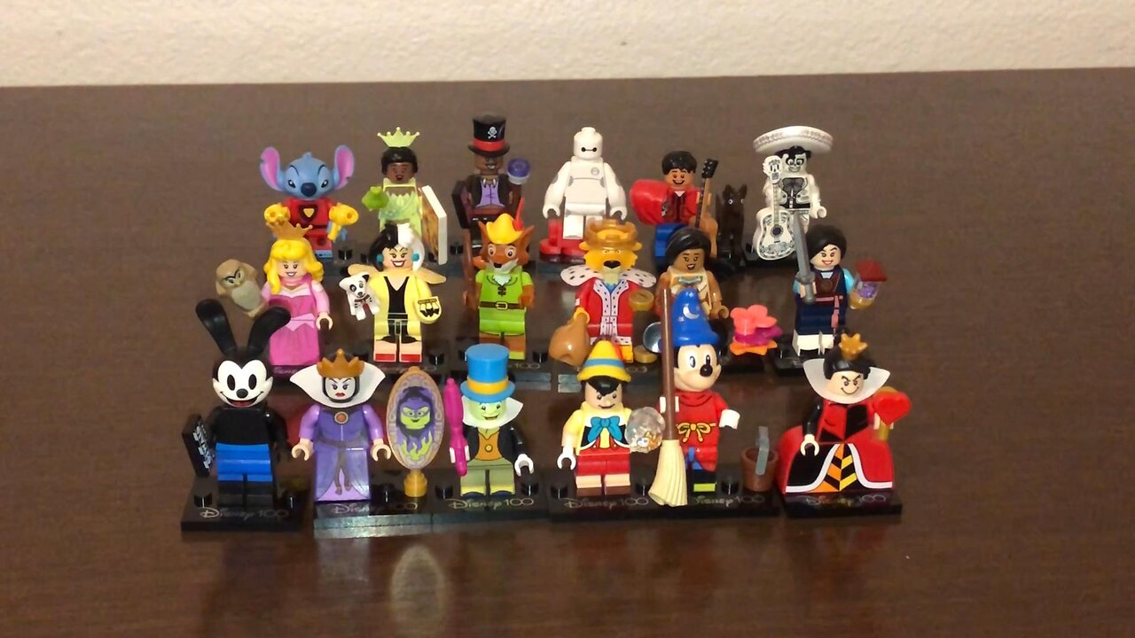 Lego Disney 100 Minifigures Collection Review