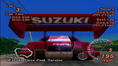 Gran Turismo 2: pushing the Escudo to its limits