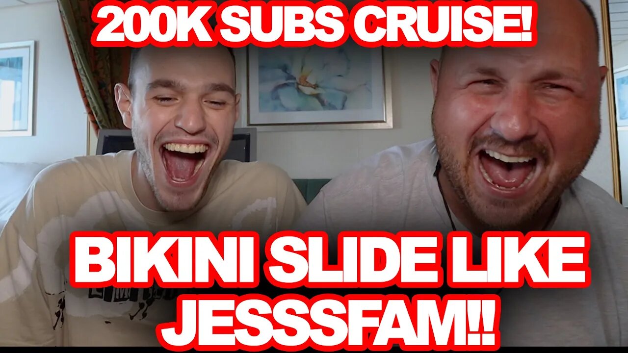 My 200k Bikini Cruise Dare!!! I Do The Jesssfam Challenge!! Surprise At The End!