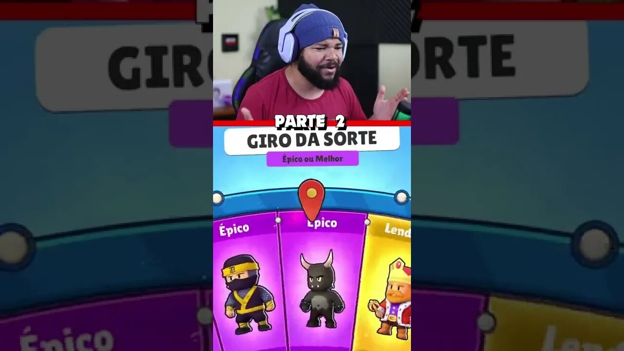 🔴 14 GIROS GASTEI TODAS MINHAS FICHAS😭PARTE 2! STUMBLE GUYS