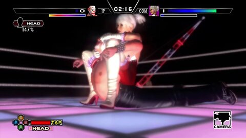 Rumble Roses XX - Lambda Wrestler 6(COM) finishes Sebastian(Player)