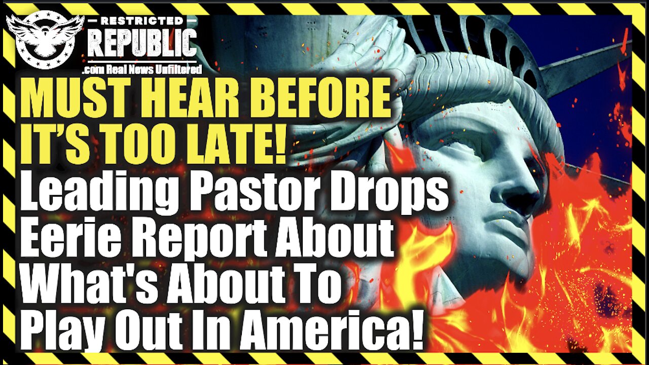 MUST HEAR BEFORE IT’S TOO LATE! Leading Pastor Drops Eerie Report About What’s About To Hit America