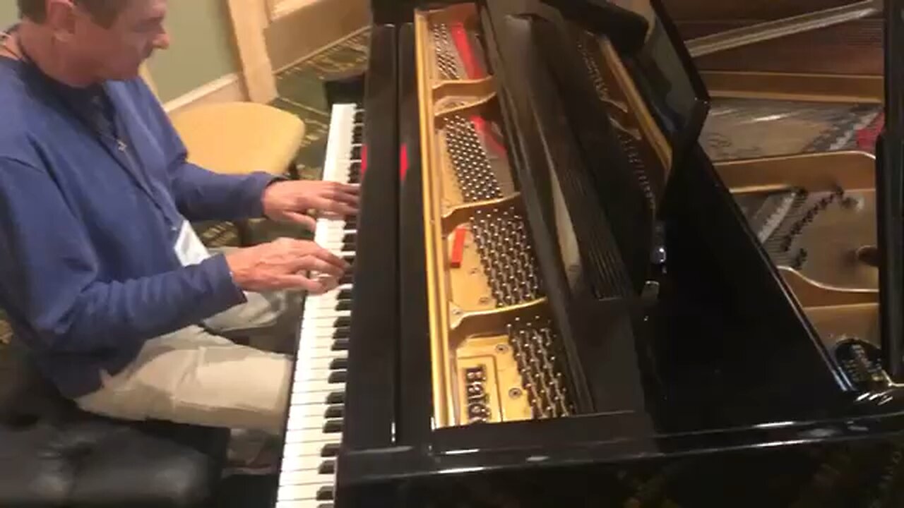 Ronnie Wheeler playing his arrangement of Its A Sin To Tell A Lie