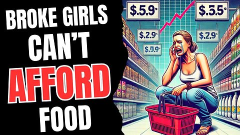 Broke Girls are Crying Because They Can't Afford Food