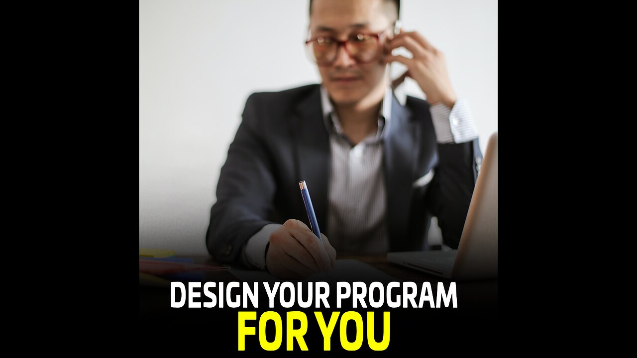 Design A Program For You | Justin Janowski