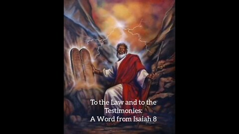 To the Law and to the Testimony! End Times Deceptions